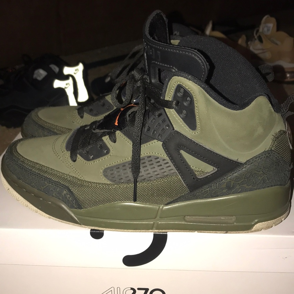 Some Spike Lee Jordan’s Olive Green s